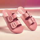Papete Nuvem Original Couro Legítimo Sandália Feminina Confortável Chinelo Feminino Birken Super Leve 300g
