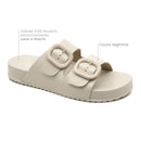 Papete Nuvem Original Couro Legítimo Sandália Feminina Confortável Chinelo Feminino Birken Super Leve 300g
