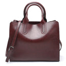 Bolsas de couro vintage, bolsa casual feminina, bolsa de alta qualidade, bolsa de ombro grande