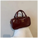 Bolsas de Ombro Grande Capacidade Crossbody Bags Pu Cor Sólida Zíper Casual 2025 Versátil Linha de Costura