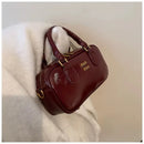 Bolsas de Ombro Grande Capacidade Crossbody Bags Pu Cor Sólida Zíper Casual 2025 Versátil Linha de Costura