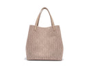 CH Ladies Shoulder Bag Fashion Classic New Pure Color Outer Pocket Ladies Handbag Exquisite Craft Large Capacity Handbag