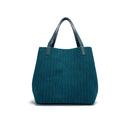 CH Ladies Shoulder Bag Fashion Classic New Pure Color Outer Pocket Ladies Handbag Exquisite Craft Large Capacity Handbag