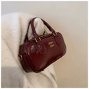 Bolsas de Ombro Grande Capacidade Crossbody Bags Pu Cor Sólida Zíper Casual 2025 Versátil Linha de Costura