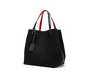 CH Ladies Shoulder Bag Fashion Classic New Pure Color Outer Pocket Ladies Handbag Exquisite Craft Large Capacity Handbag