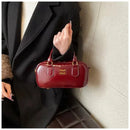 Bolsas de Ombro Grande Capacidade Crossbody Bags Pu Cor Sólida Zíper Casual 2025 Versátil Linha de Costura