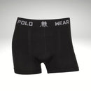 Kit 3 Cuecas Boxer Polo Wear Microfibra Masculina