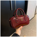 Bolsas de Ombro Grande Capacidade Crossbody Bags Pu Cor Sólida Zíper Casual 2025 Versátil Linha de Costura