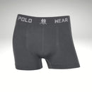 Kit 3 Cuecas Boxer Polo Wear Microfibra Masculina