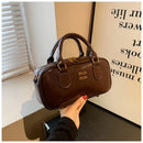 Bolsas de Ombro Grande Capacidade Crossbody Bags Pu Cor Sólida Zíper Casual 2025 Versátil Linha de Costura