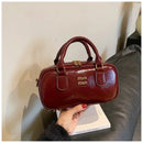 Bolsas de Ombro Grande Capacidade Crossbody Bags Pu Cor Sólida Zíper Casual 2025 Versátil Linha de Costura