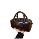 Bolsas de Ombro Grande Capacidade Crossbody Bags Pu Cor Sólida Zíper Casual 2025 Versátil Linha de Costura