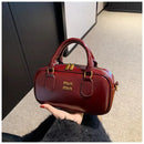 Bolsas de Ombro Grande Capacidade Crossbody Bags Pu Cor Sólida Zíper Casual 2025 Versátil Linha de Costura