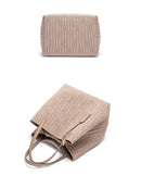 CH Ladies Shoulder Bag Fashion Classic New Pure Color Outer Pocket Ladies Handbag Exquisite Craft Large Capacity Handbag