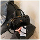 Bolsas de Ombro Grande Capacidade Crossbody Bags Pu Cor Sólida Zíper Casual 2025 Versátil Linha de Costura