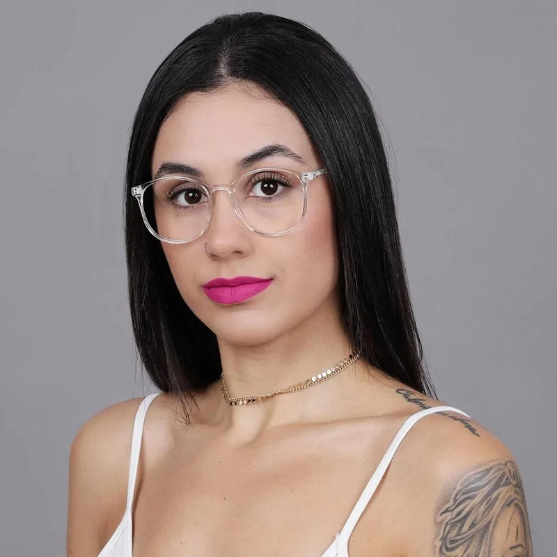 Round Frame Glasses with no degree, for men and women, vintage fashion  style. Fast delivery all over Brazil