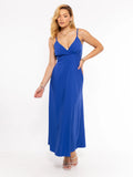 Vestido longo de festa de renda social elegante feminino