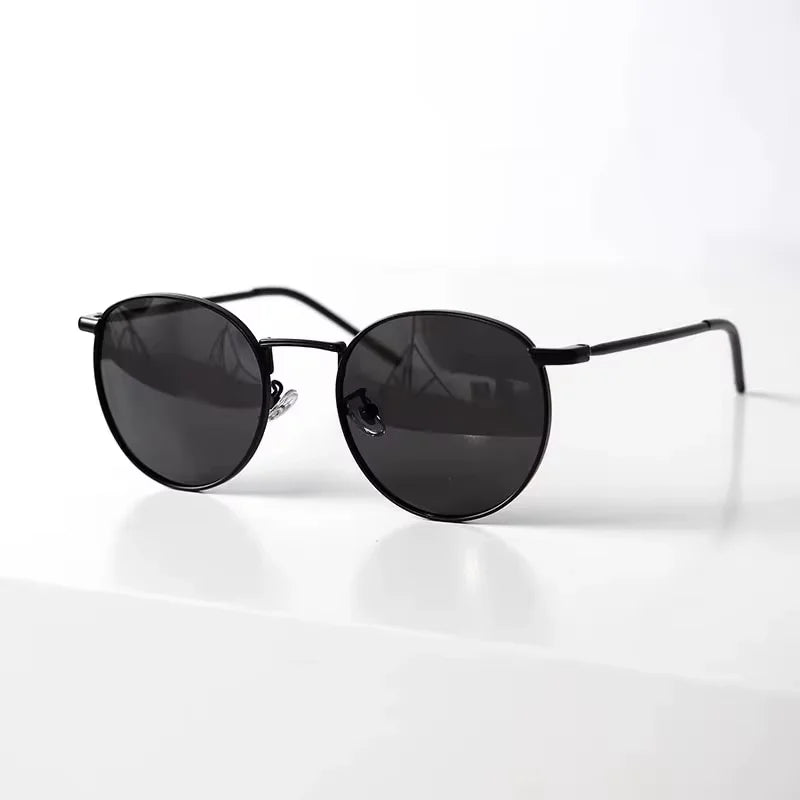 Unisex Oval Sunglasses Elegant Design High Class Luxurious Chic Wealth Rich High Fashion Small Shape Children or Adult