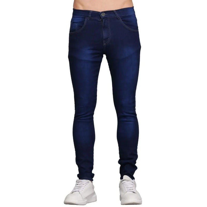 Calça Jeans Masculina Skinny Lavagem Escura Trend Comfort - CRAVO ROSE