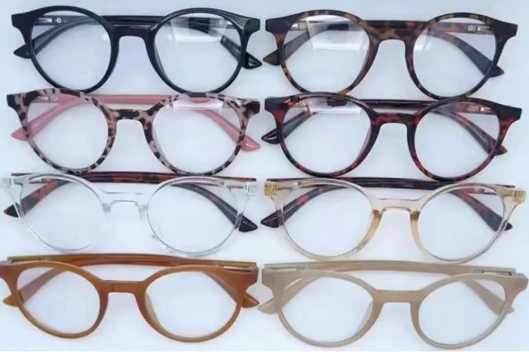 Round Frame Glasses with no degree, for men and women, vintage fashion  style. Fast delivery all over Brazil