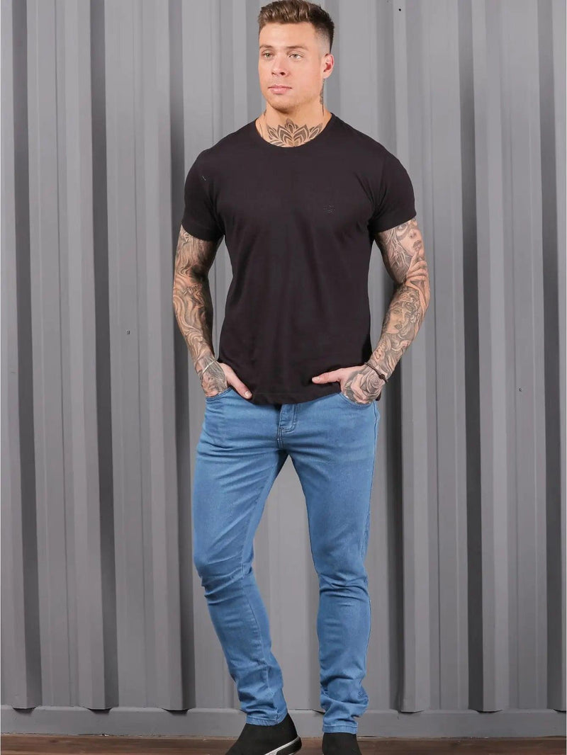 Calça Jeans Masculina Skinny Premium Linha Casual Modelo - CRAVO ROSE