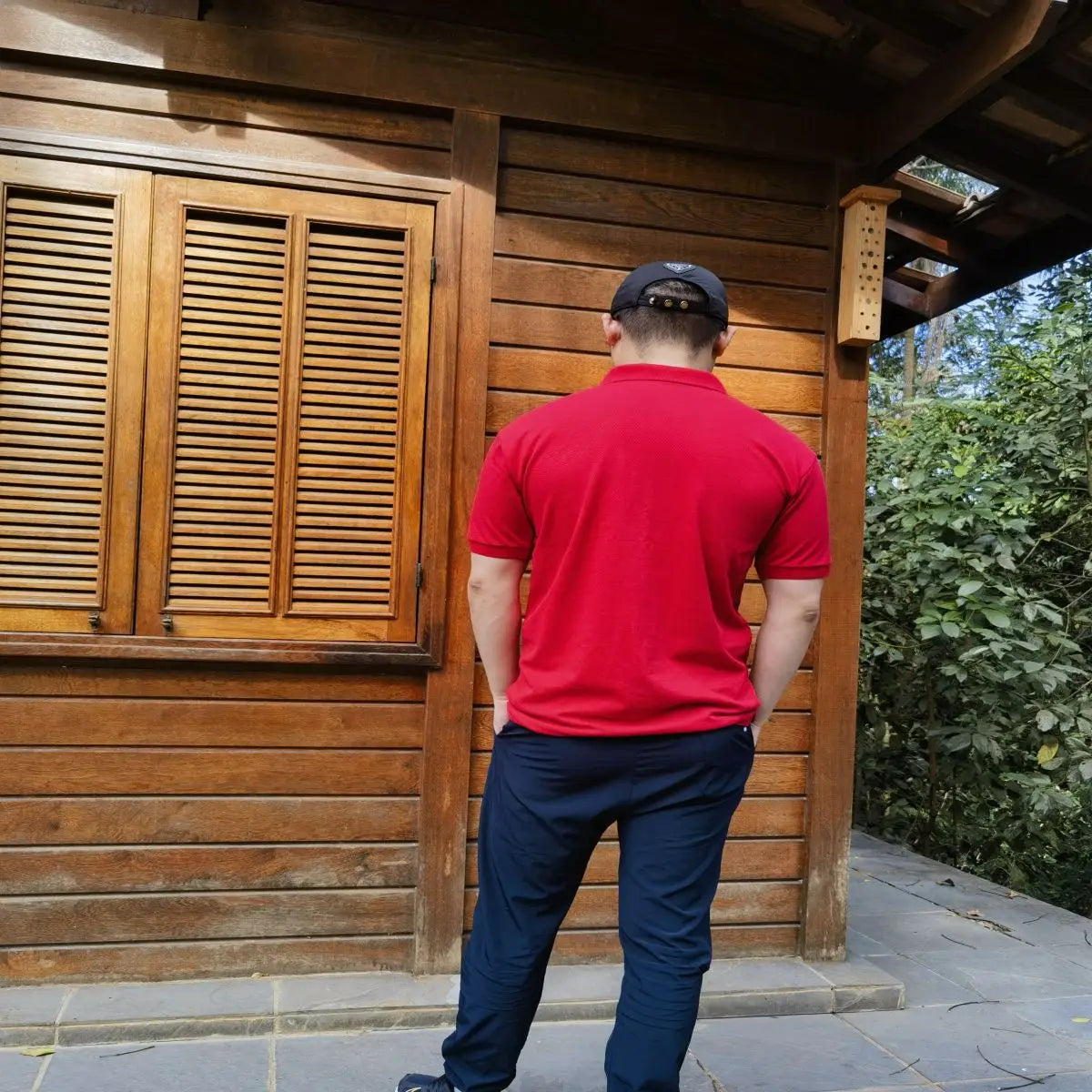 Men's Basic Polo Shirt Polo Shirt Lisa Top