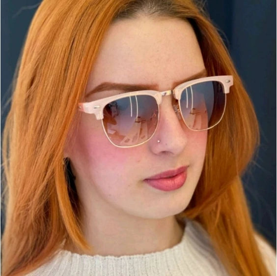 Men's Square Sunglasses High Quality Modern Stylish Ideal For Sunny Days Rides Protect Eyes UV400