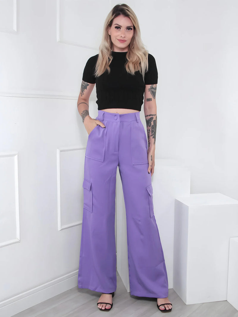 Women's Pantalona Socia Tailor Cargo Pants With Bag