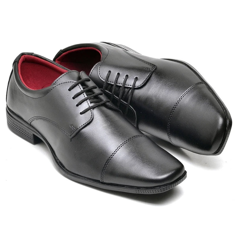 Sapatos sociais masculinos gravata confortável