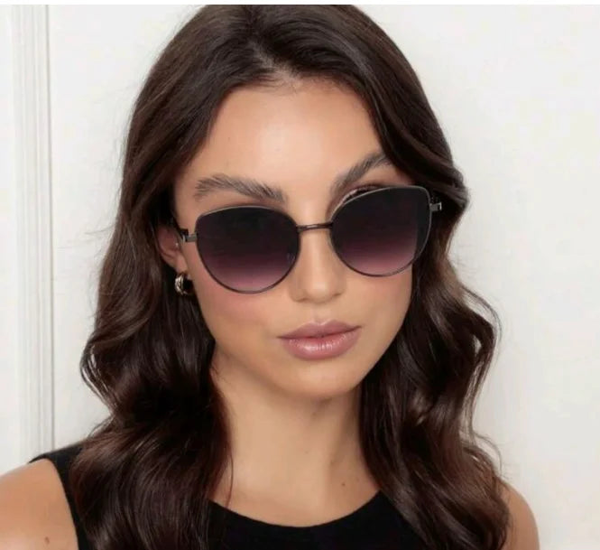UV400 Fashion Metal Women Sunglasses-Elegant Style, High Protection and Sophisticated Design-BIAN STORE