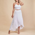 Women Fashion Set (Cropped And Skirt Envelope) For Beach