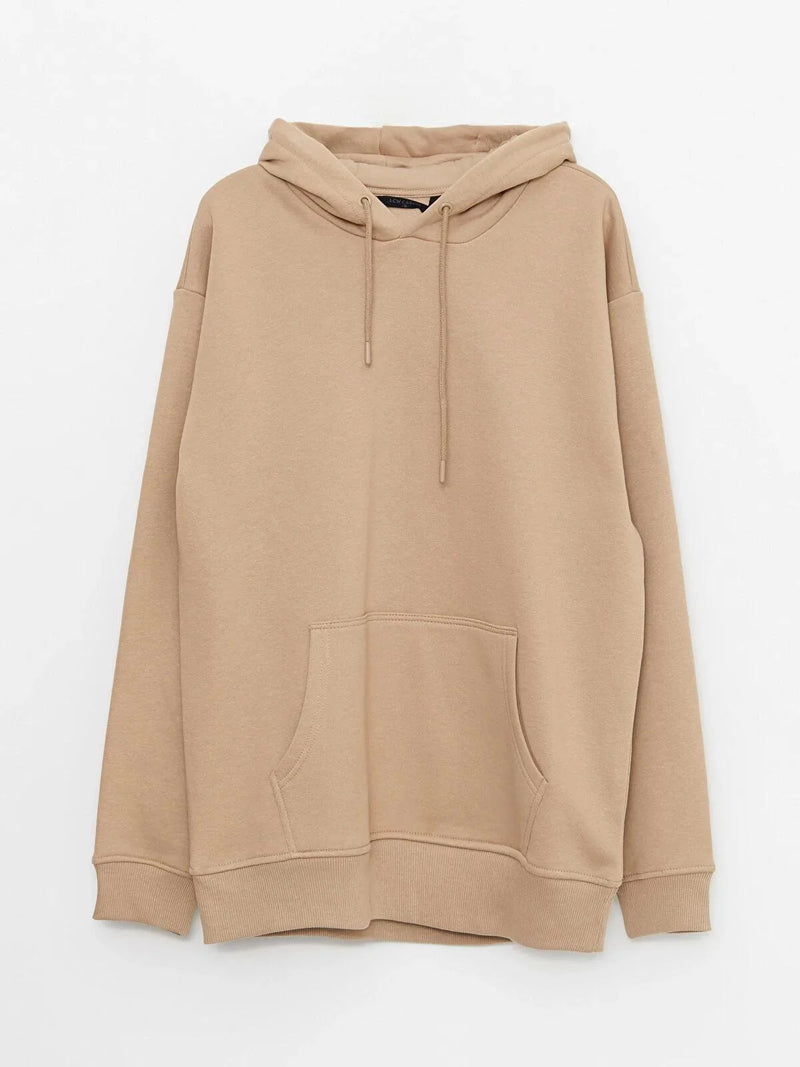 Moletom Feminino Grosso Flanelado Com Capuz Blusa de Frio Adulto Inverno Promoção