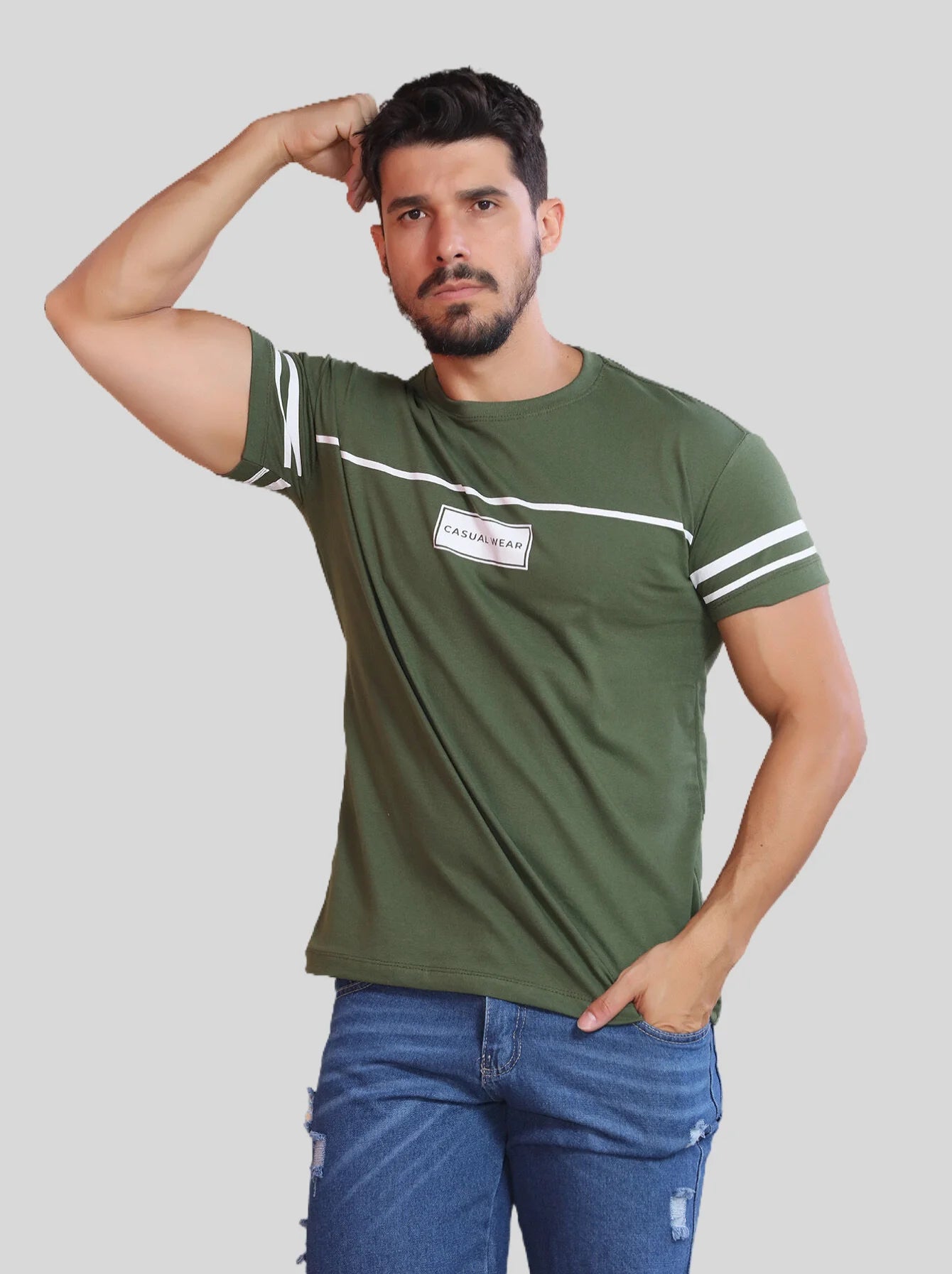 Men's Casual Fashion Shirt 100% Cotton Shirt