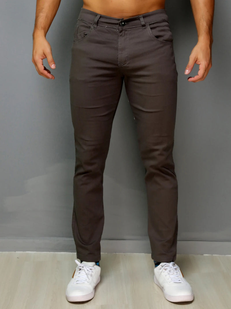 Skinny Sarja Men Pants With Elastane Casual Top