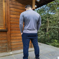 High Compression Long Sleeve Thermal UV Shirt for Cold and Heat Moto Bike Racing MMA