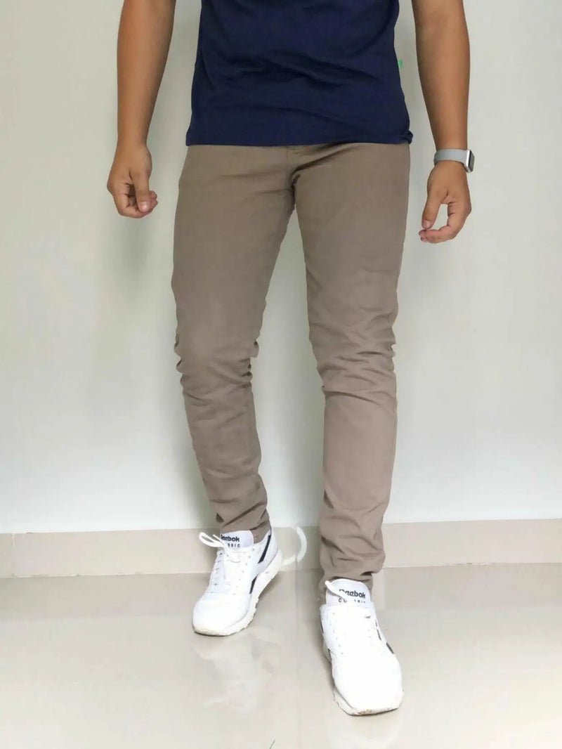 Skinny Sarja Men Pants With Elastane Casual Top