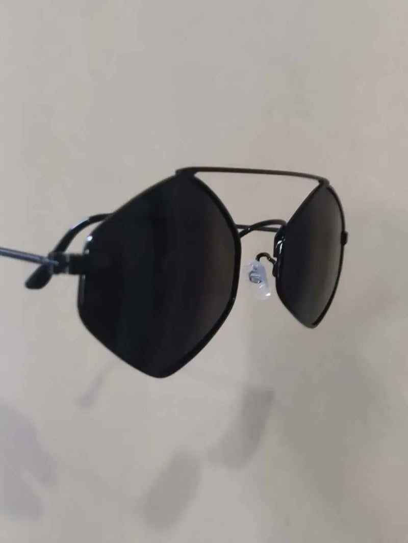 Drill Diamond Sunglasses European American Fashion Sunglasses Wild Black Brown Sunglasses-Fast Delivery to All Brazil