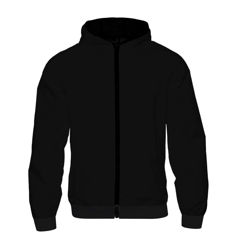 Unisex Windcut Jacket with Zipper and Lightweight Comfortable Hood from P to GG