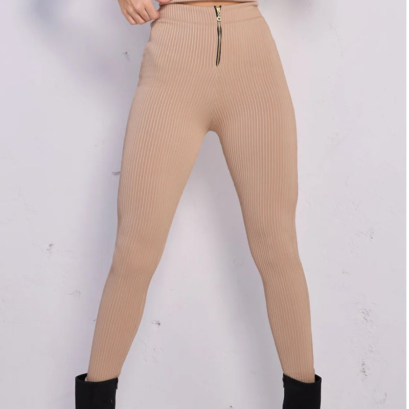3D Power Zipper Pant - CRAVO ROSE