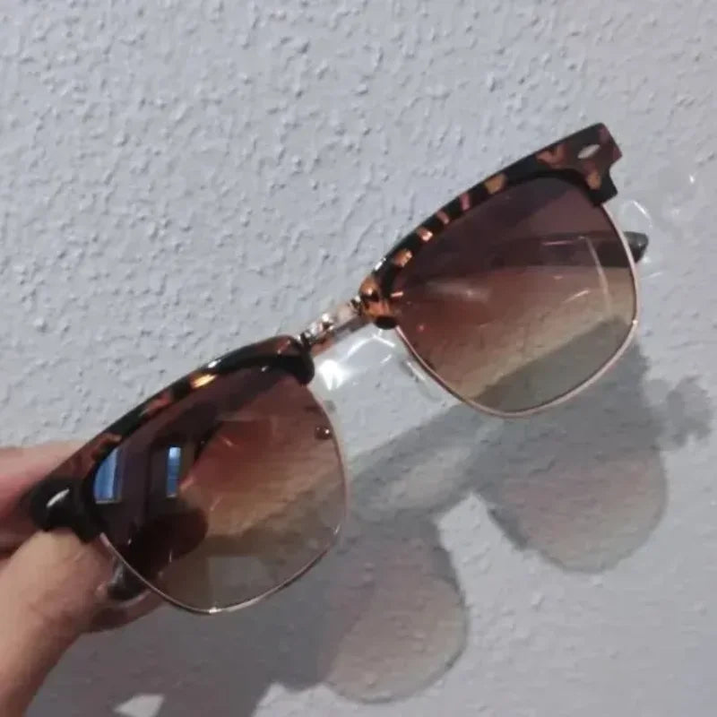 Men's Square Sunglasses High Quality Modern Stylish Ideal For Sunny Days Rides Protect Eyes UV400