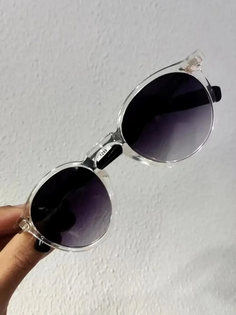 Óculos de Sol Casual Redondo Unissex, Moda Verão Moda Praia, Eventos e Festa. Entrega rápida para todo o Brasil