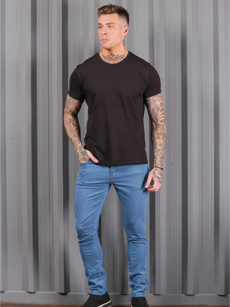 Calça Jeans Masculina Skinny Premium Linha Casual Modelo - CRAVO ROSE