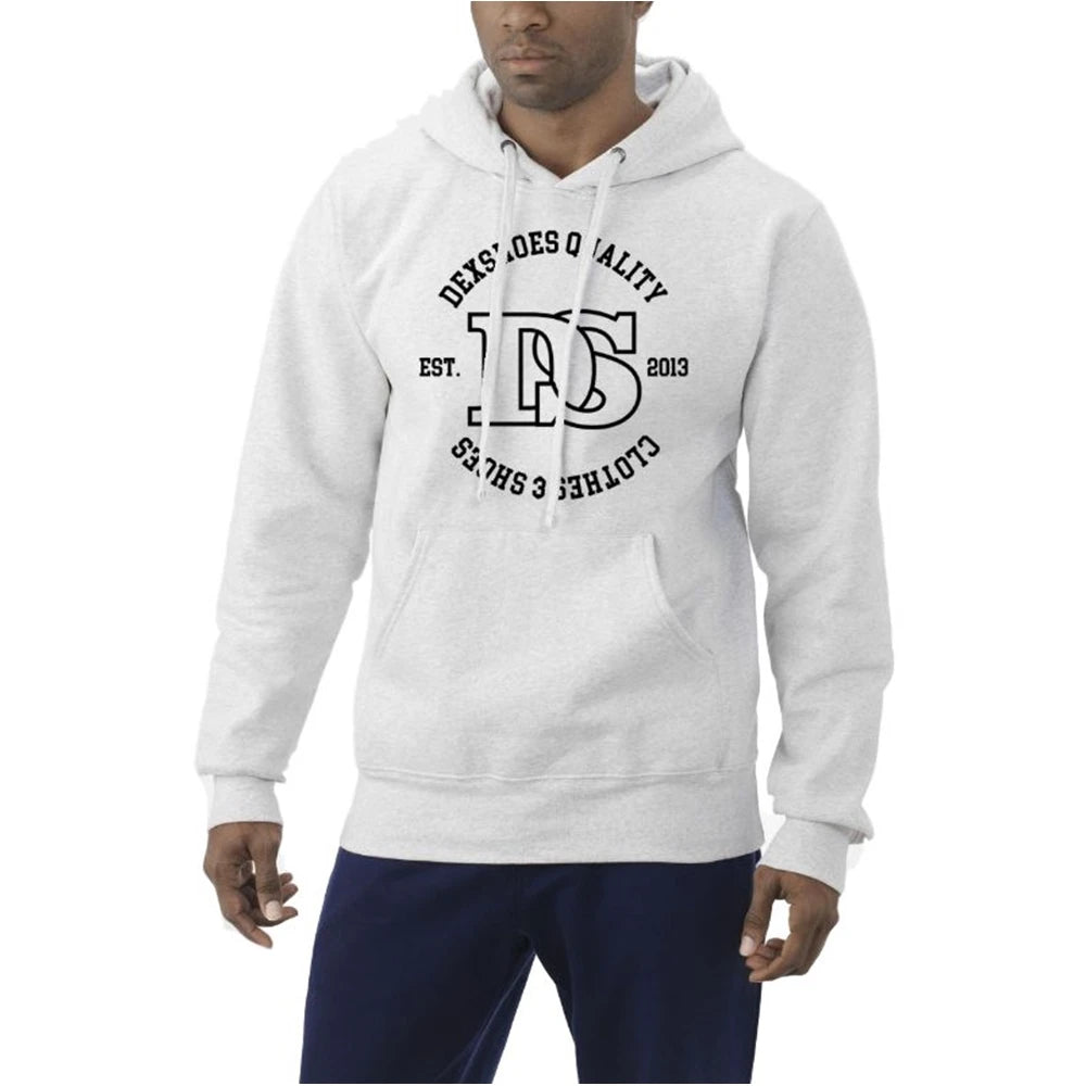 Blusa de Moletom Masculina Casual Flanelada com Capuz do P ao G1