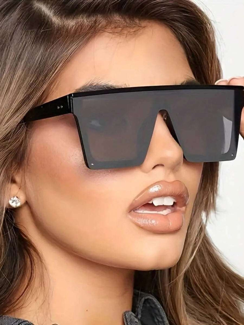 Sunglasses Mascara Square Model Unisex Launch Trend Fashion Luxury Blogger 3 COLORS-IMMEDIATE SHIPPING TO ALL BRAZIL