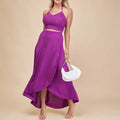 Women Fashion Set (Cropped And Skirt Envelope) For Beach