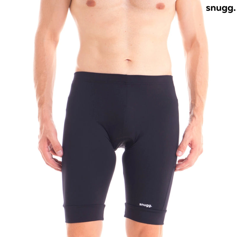 Shorts de ciclismo masculino Snugg Protection UV50 + Fitness Gym