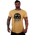 Men's Lonline MXD Concept Skull Military Bodywork Casual Leisure T-Shirt