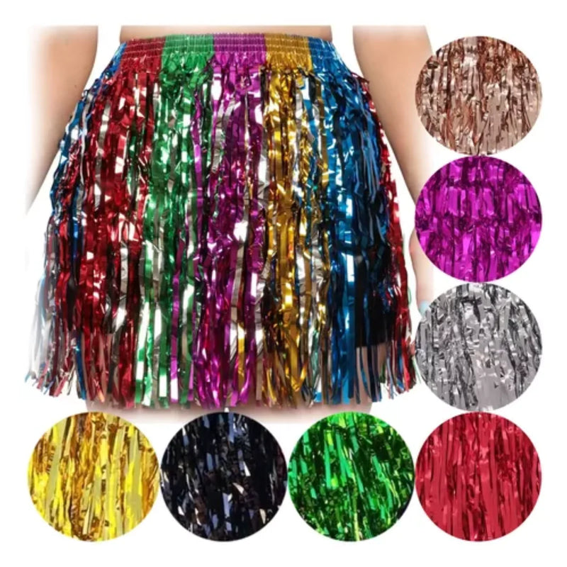 Kit 3 Saia De Fitilho Leve Alegre Cores Variadas