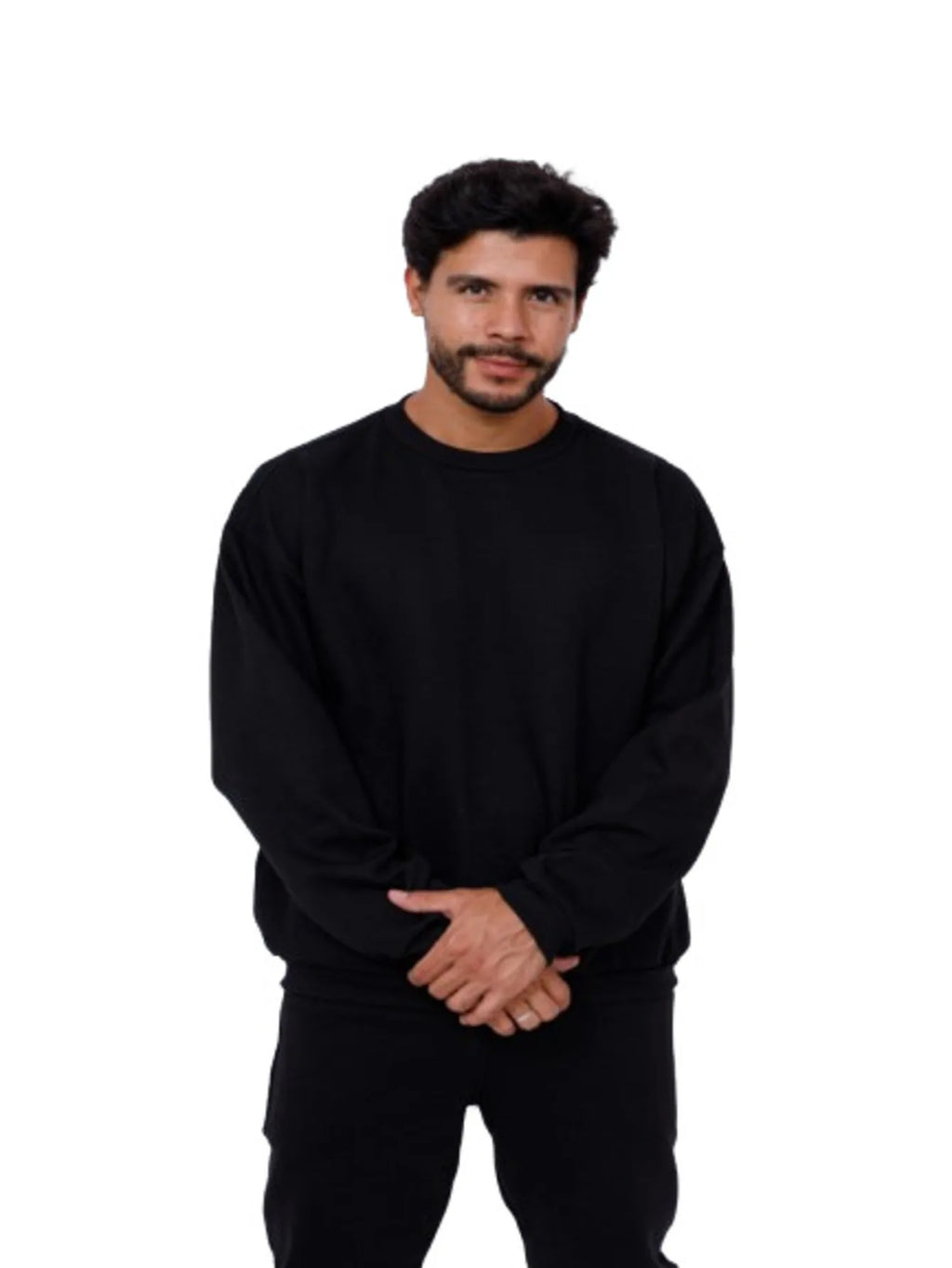 Men's Bald-Black Sweatshirt