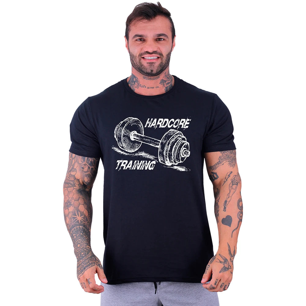 Camiseta Tradicional Masculina MXD Conceito Hardcore Training Halter Academia Musculação Lazer